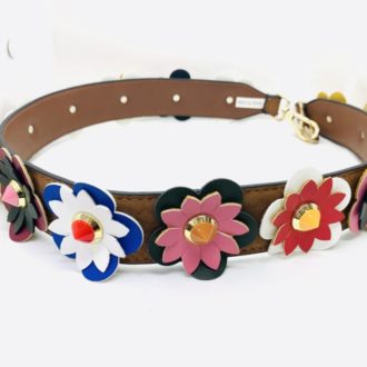 Fancy Leather Bag Belt