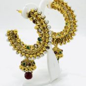 Padmavat Style Side Indian Earrings