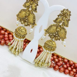 Symbolic Traditional Brass Earrings