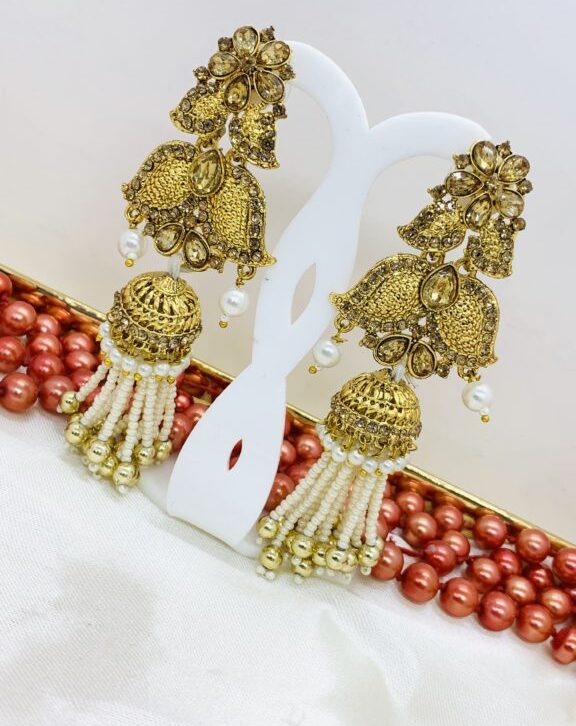Symbolic Traditional Brass Earrings