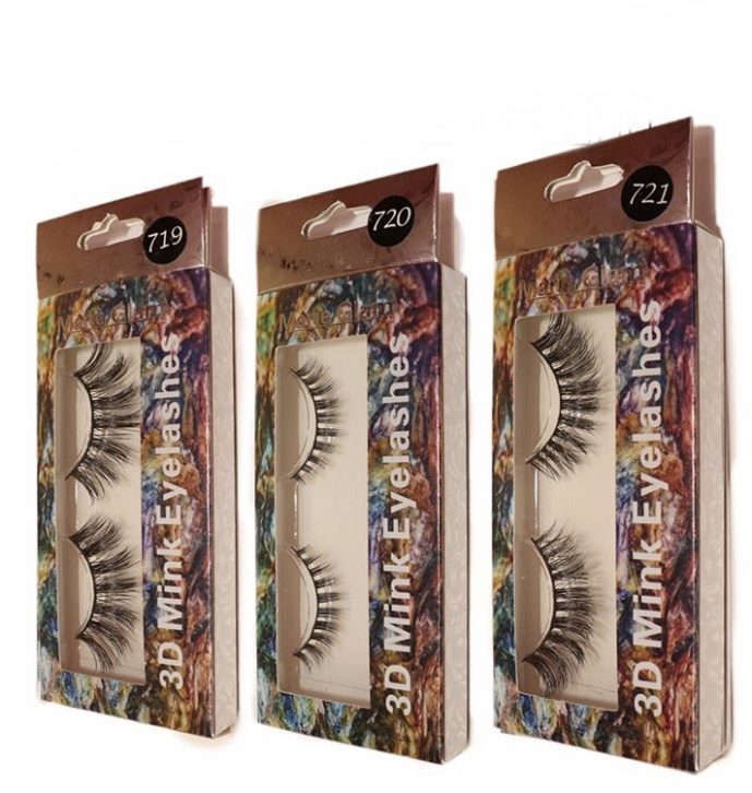 Marie Glam Mink Eyelashes 719-724
