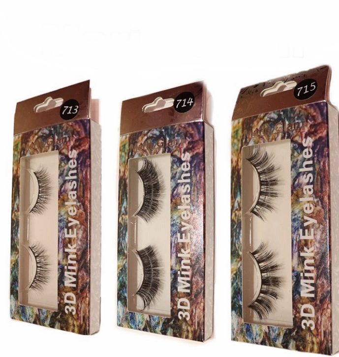Marie Glam Mink Eyelashes 713-718