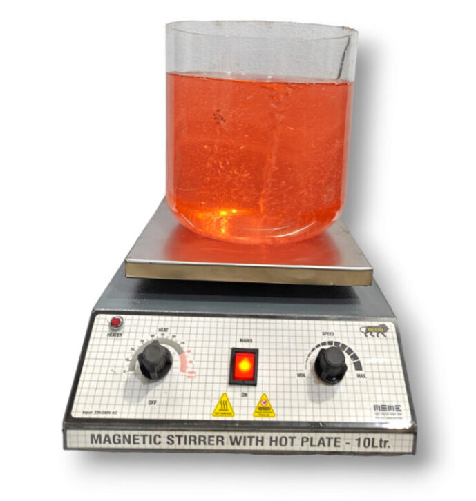 Indian Magnetic Stirrer with Heating – 10 Litres