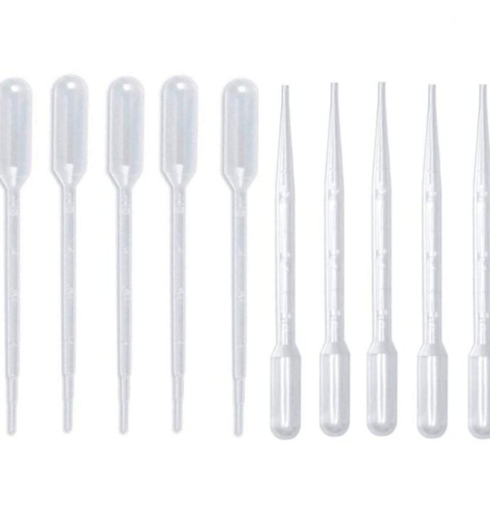 Dropper Plastic pipette 3 ml (100 pieces)
